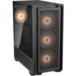 Cougar MX600 Black Gaming Full Tower Κουτί Υπολογιστή RGB με Πλαϊνό Παράθυρο