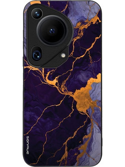 Sonique Marble Series Back Cover Purple (Huawei Pura 70 Ultra)