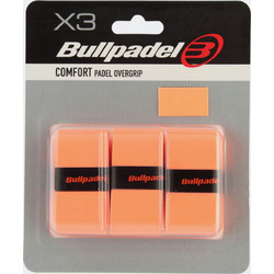 Bullpadel GB-1200 Padel Overgrips x 3 Orange