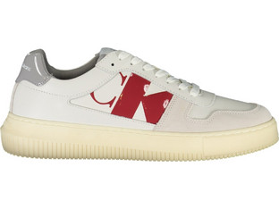 Calvin Klein Ανδρικά Sneakers Λευκά YM0YM00897-01W
