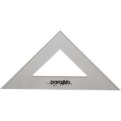 PARALLILO ΤΡΙΓΩΝΟ 45 ΜΟΙΡΕΣ 36CM ΜΕ ΑΡΙΘΜΗΣΗ