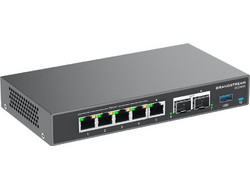 Grandstream all-in-one VPN router, NGFW, PoE switch a IP PBX - (GCC6010)