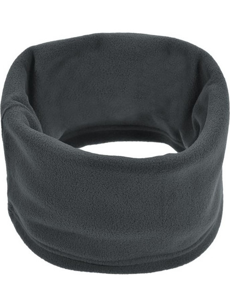Λαιμός Ανδρικός Χειμερινός Ανθρακί Fleece με Κορδόνι