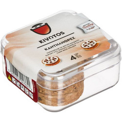 Σετ Καντηλήθρες Στρογγυλές Φελλός O3.6cm - 4 τμχ