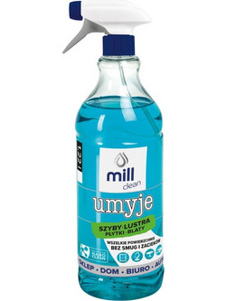 Mill Clean Wash liquid for cleaning windows, glass, mirrors, tiles 1.22 L