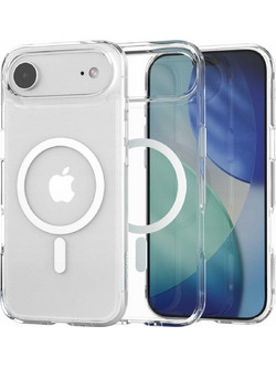 Θήκη iPhone Air Spacecase Clear MagSafe Σκληρή Διάφανη με MagSafe - White (5905719130985)