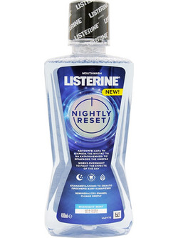 Listerine Nightly Reset Στοματικό Διάλυμα Κατά της Πλάκας 400ml