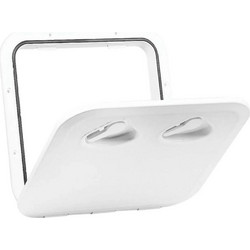 Πορτάκι χωρίς κλειδαριά 370x375mm Top Line - Μαύρο