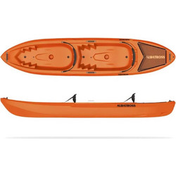 Eval Πλαστικό Kayak 2 Ατόμων Πορτοκαλί 02711