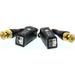 Video balun HD Passive με καλώδιο επέκτασης 2τεμ Well BLN-HD-C02-WL