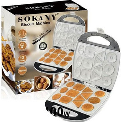 Sokany SK-17A Βαφλιέρα Διάφορα Σχέδια 1400W