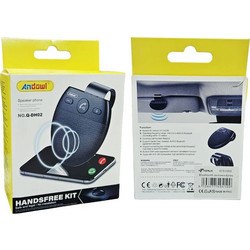 Andowl Σύστημα Ανοιχτής Ακρόασης Bluetooth Αυτοκινήτου Q-DH02 - Car Bluetooth Handsfree Kit 0751060