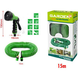 KMT Λάστιχο Σπιράλ 15m με Πιστόλι - Spiral Hose with Gun 9369403