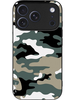 Sonique Θήκη Camouflage Army Series για Apple Iphone 17 Pro Χακί