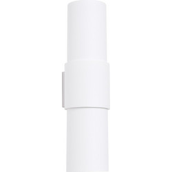 Φωτιστικό τοίχου FLASH 2 λευκό ατσάλι/2xmax 15W LED