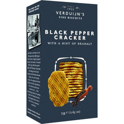 VERDUIJN'S CRACKERS BLACK PEPPER 75g
