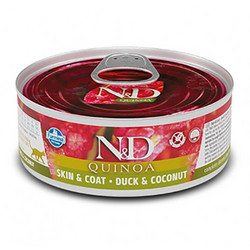 Farmina N&D Quinoa Grain Free Skin & Coat with Duck & Coconut 80gr