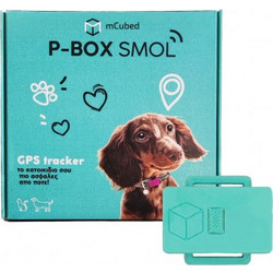 mCubed P-ΒΟΧ Smol GPS Tracker Γαλάζιο 36-PBox-Smol-Teal