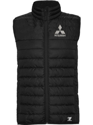 Takeposition Αμάνικο Ανδρικό Μπουφάν Puffer Μαύρο 214-337-9025