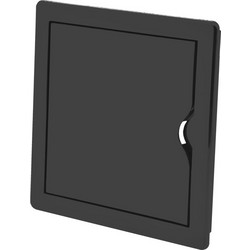 EL-808AGR PVC ΘΥΡΙΔΑ ΕΞΑΕΡΙΣΜΟΥ 30/30 285x285mm, GRAPHITE - 500180/GR