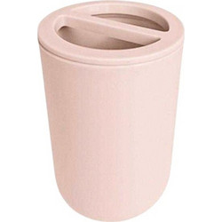 Θήκες οδοντόβουρτσας πλαστικές σε σετ 5Χ - Light Pink - 21644
