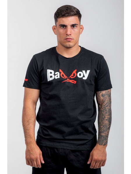 BAD BOY RETRO LOGO T-SHIRT BB-000071-BWR Μαύρο