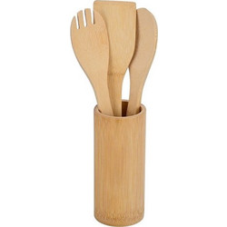 ΕΡΓΑΛΕΙΑ ΜΑΓΕΙΡΙΚΗΣ BAMBOO ΜΕ ΘΗΚΗ 4 ΤΕΜ