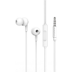 Borofone BM49 Handsfree In-Ear 3.5mm White