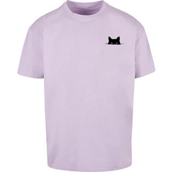 Halloween - Cat Tee lilac