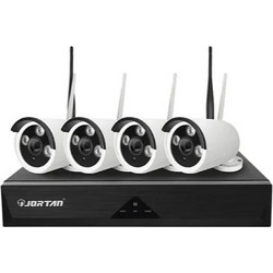 Σύστημα ασφαλείας CCTV με 4 κάμερες και καταγραφικό Jortan