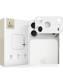 Tech-Protect Camalloy Fit+ Camera Cover for iPhone 17 Pro Max - Silver