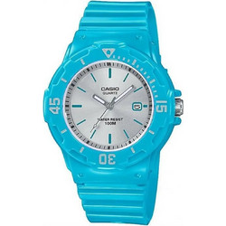 Casio Γυναικείο Ρολόι με Μπλε Λουράκι LRW-200H-2E3