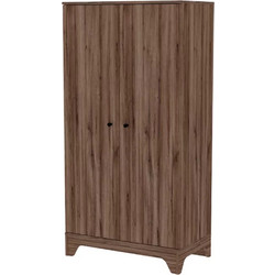 Faktum Ντουλάπα Nest Walnut 2-θυρη 96 x 57 x 190 cm