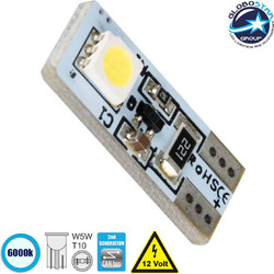 Globostar T10 / W5W LED 12V 1.6W 1τμχ