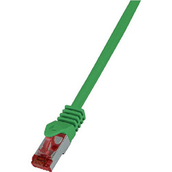 LogiLink S/FTP Cat.6 Καλώδιο Δικτύου Ethernet 0.25m Green