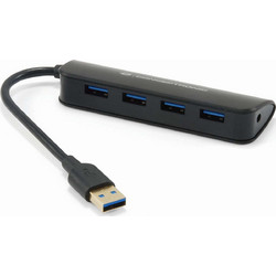 Conceptronic C4PUSB3 USB Hub 3.0 USB-A με 4 Θύρες USB-A & Εξωτερική Παροχή Ρεύματος