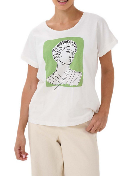 CREAM Λευκό T-shirt Lumilla 10614661 108779