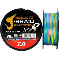 Daiwa J Braid Expedition X8 300m - 0.22mm 0.22mm