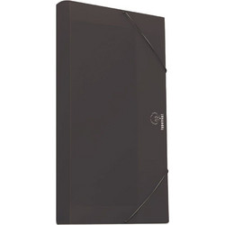 Typotrust Κουτί Μαύρο με λάστιχο 25x35 Ράχη 3εκ. (FP35003-01) (TYPFP35003-01)