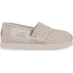 TOMS ΕΣΠΑΝΤΡΙΓΙΕΣ WA21H002160K - ΕΚΡΟΥ ΔΑΝΤΕΛΑ 10022106 ALPARGATA CLASSIC-NATURAL / NTRL MOROCN CRCHT TD ACLASS ESP