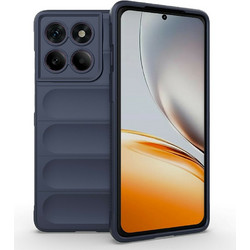 Θήκη Motorola Edge 60 Pro 5G - AMORUS - Πλάτη TPU - Μπλε Σκούρο