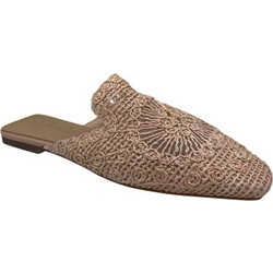 Elenross GS10175W-PIN Mule flat μοκασίνι - Ροζ