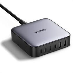 Ugreen CD271 Βάση Φόρτισης με 2 Θύρες USB-A & 4 Θύρες USB-C 200W Power Delivery & Quick Charge 4.0 Grey