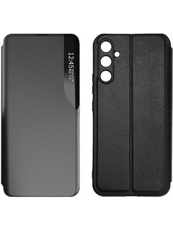 Powertech Smart View Book Black (Samsung A24)