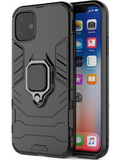 Ring Armor Kickstand magnetic car holder Apple - Μαύρο - iPhone