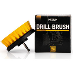 Work Stuff Drill Brush Medium Yellow - Βούρτσα Καθαρισμού για Δράπανο - 10cm - WS144