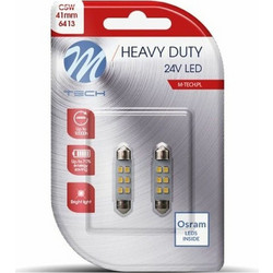 M-tech C5W Heavy Duty LED 24V 41mm 2τμχ