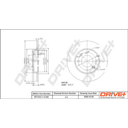 Dr!ve+ Δισκόπλακα - DP1010.11.0168