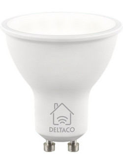 Deltaco λάμπα Led 5W GU10 470lm 2700K-6500K dimmable SH-LGU10W