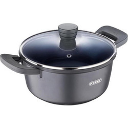 Pyrex Κατσαρόλα Navi με Kαπάκι Aντικολλητική Eπίστρωση O24cm 4.5L
